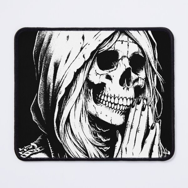 Item preview, Dark Art Skull Girl Pray Grunge Sugar Skull designed and sold by MORSPECTIVE.