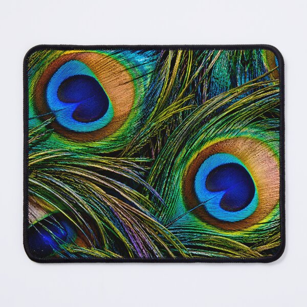 Item preview, Iridescent Peacock Feathers Opulent Pattern designed and sold by Sybille-Yates.