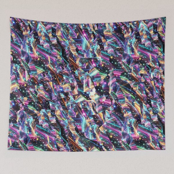 Item preview, Cosmic Crystal Worlds in a Riot of Color designed and sold by Sigtrix.