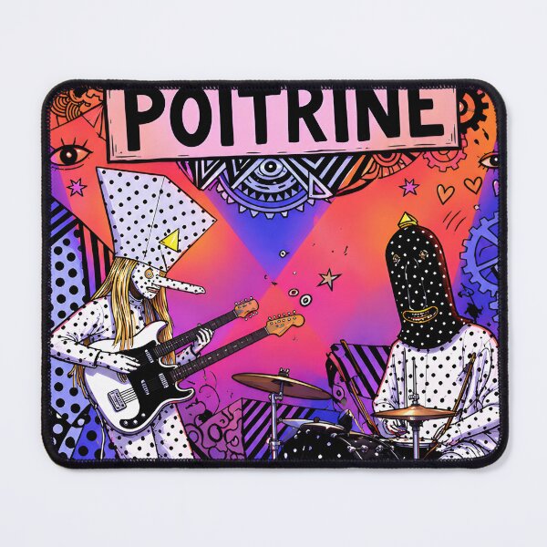 Item preview, Neon Pop Punk Band – Colorful Retro Music Illustration designed and sold by Rose-Gray.