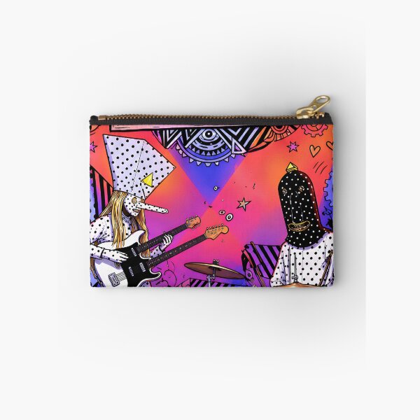 Item preview, Neon Pop Punk Band – Colorful Retro Music Illustration designed and sold by Rose-Gray.