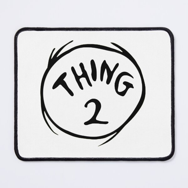 Item preview, Dr. Seuss Thing 2 Emblem designed and sold by SkamzaBaby.