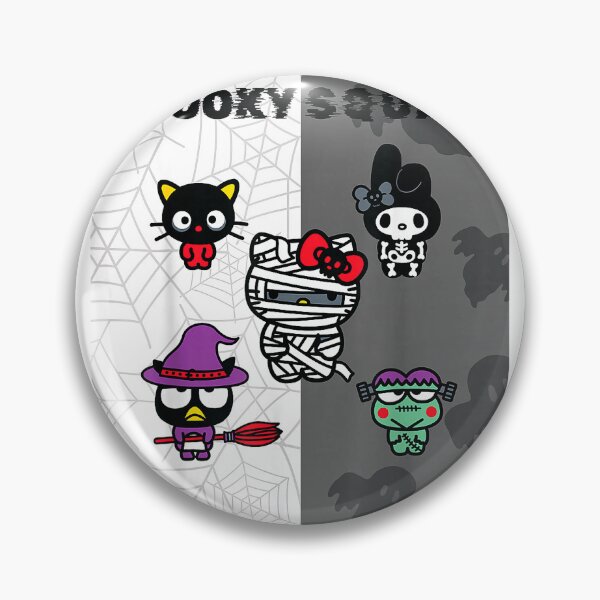 Item preview, Spooky Squad ft. Sanrio Characters Halloween Hello Kitty T-Shirt designed and sold by gidget-gadget.