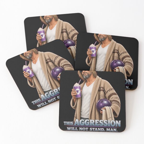 Item preview, The Dude This Aggression Will Not Stand Man-5 designed and sold by DebraMattie.