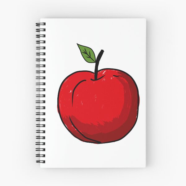 Item preview, Fresh red apple with green leaf. designed and sold by KotchySmile.