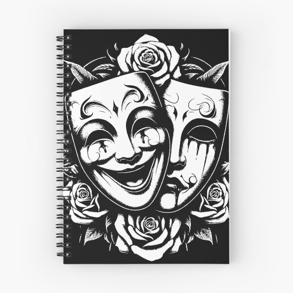Item preview, Dark Art Smile and Cry Mask Happy Sad Laugh and Crying designed and sold by MORSPECTIVE.