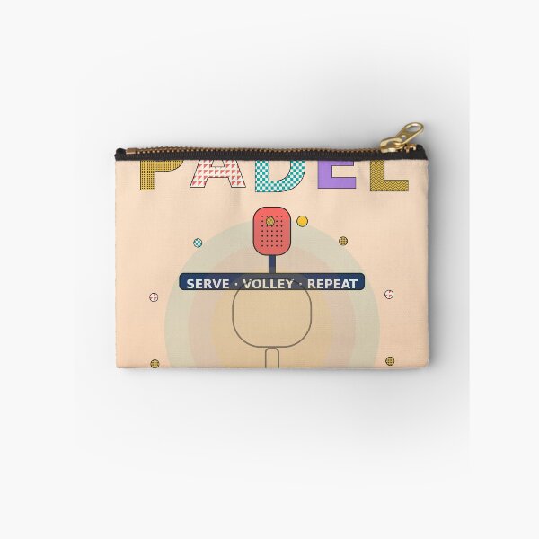Item preview, Padel Bold Pattern Typography Poster designed and sold by CourtCultureHQ.