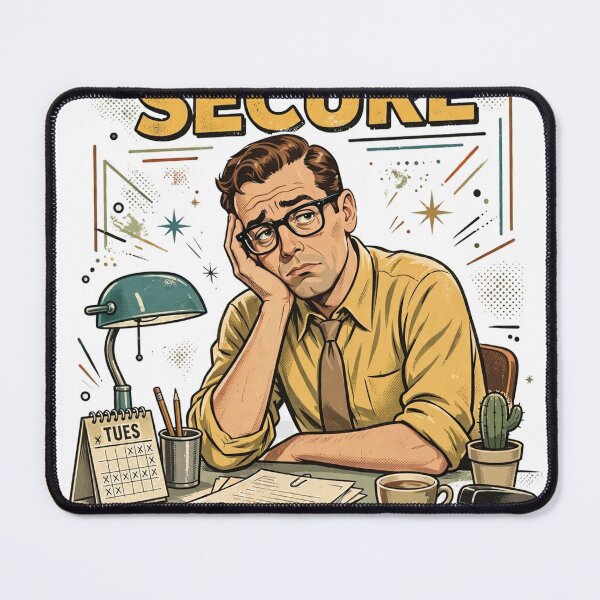 Item preview, my-job-is-secure-no-one-else-wants-it-funny-work designed and sold by kyoubi100.