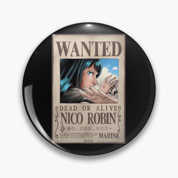 Item preview, Wanted-Nico-Robin designed and sold by charlene18sh.