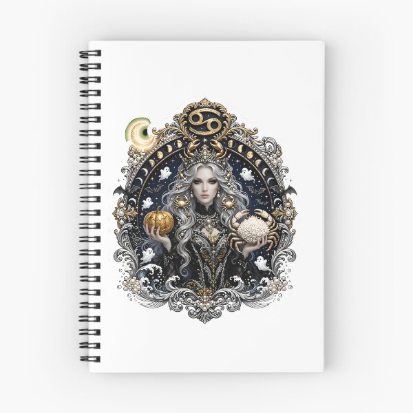Item preview, Gothic Cancer Zodiac Queen designed and sold by Zodiac Celestial Art.