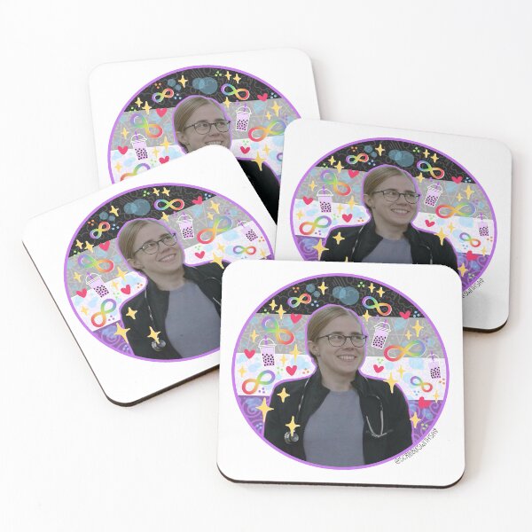Item preview, Autistic Ace King | asexual neurodiversity pride rainbow doodle designed and sold by scribbleswithsav.