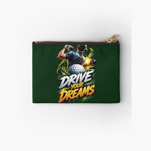 Item preview, Drive Your Dreams Golf Player Motivation Design designed and sold by M. Mamdouh Artworks.