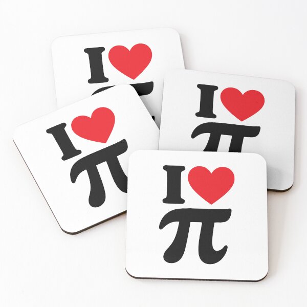 Item preview, I Love π Math Symbol Number Day Geek designed and sold by AnnSign.