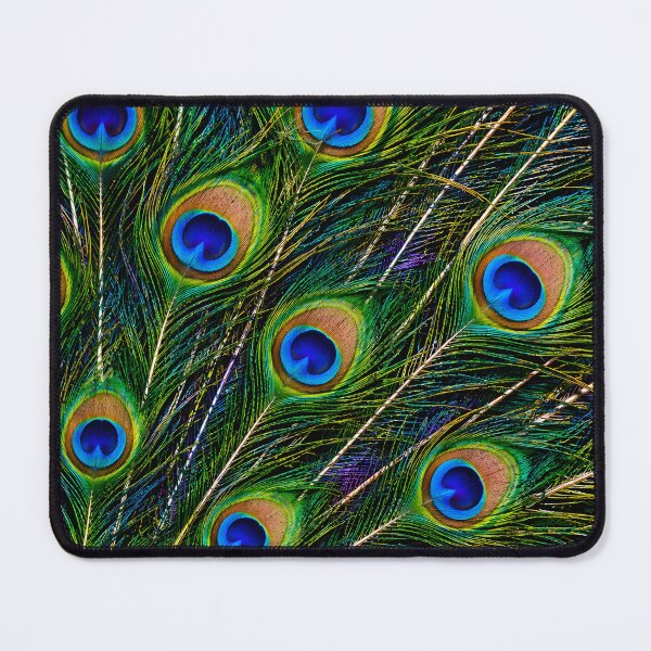 Item preview, Iridescent Peacock Feathers Opulent Pattern designed and sold by Sybille-Yates.