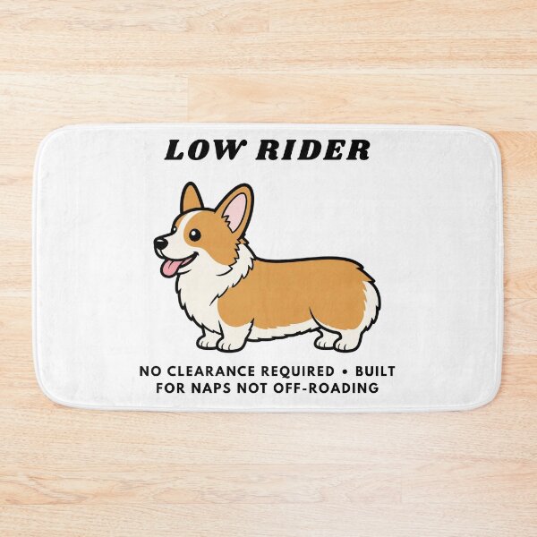 Item preview, Corgi Low Rider Funny Dog Short Legs Retro Sticker Art designed and sold by wildsilencee.