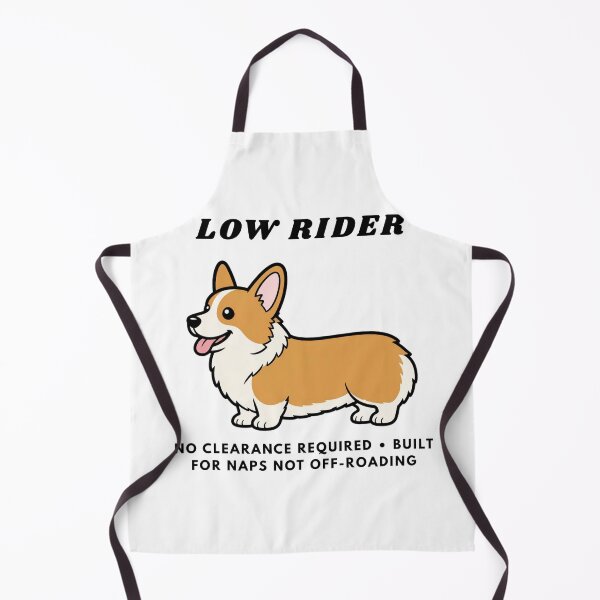Item preview, Corgi Low Rider Funny Dog Short Legs Retro Sticker Art designed and sold by wildsilencee.