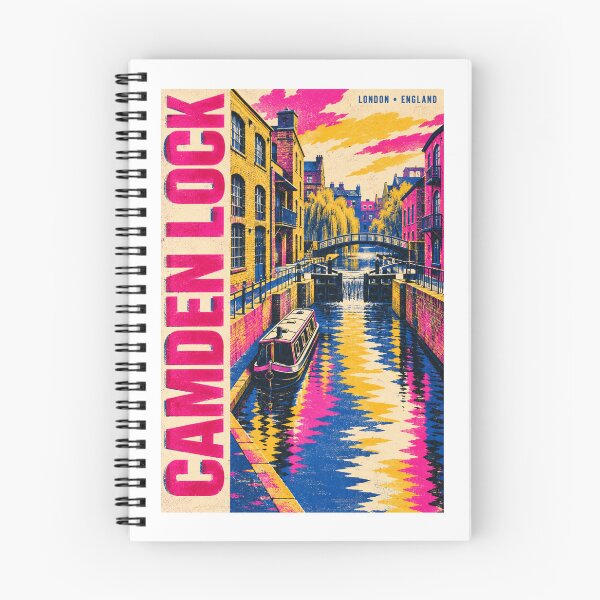 Item preview, Camden Lock - London - England designed and sold by GoodOldVintage.