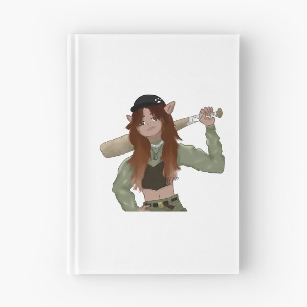 Item preview, Aesthetic Girl With Bat Drawing designed and sold by anasof-iaappe.