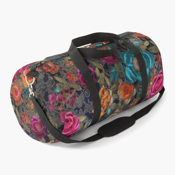 Item preview, Embroidered Silk Floral Tapestry designed and sold by pinkal.