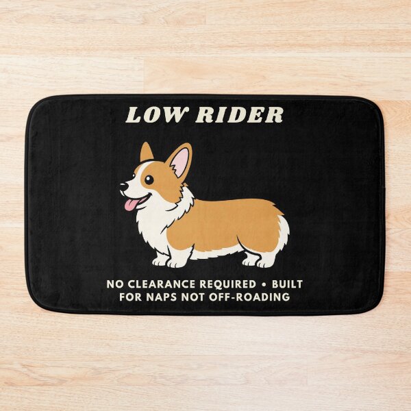 Item preview, Corgi Low Rider Funny Dog Short Legs Retro Sticker Art designed and sold by wildsilencee.