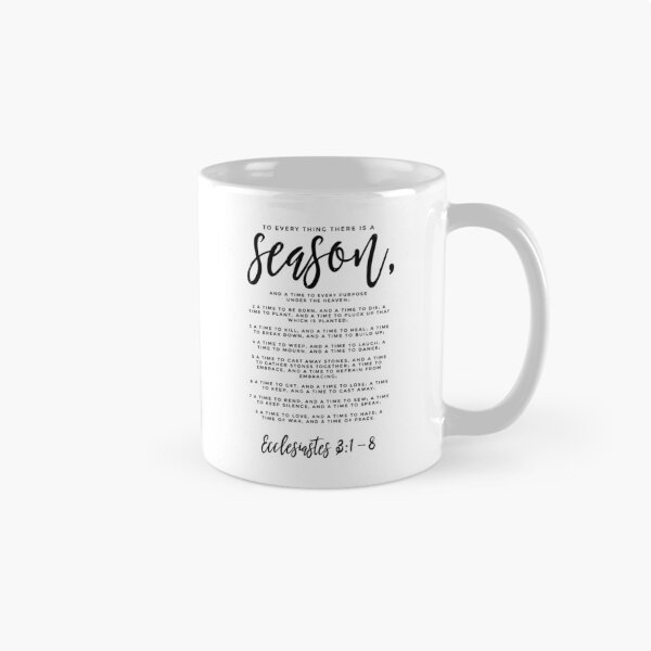 Item preview, THE SEASON (Ecclesiastes 3) designed and sold by alegnacreates.