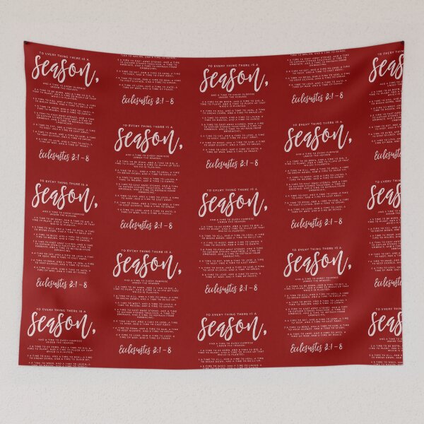 Item preview, THE SEASON (Ecclesiastes 3) designed and sold by alegnacreates.
