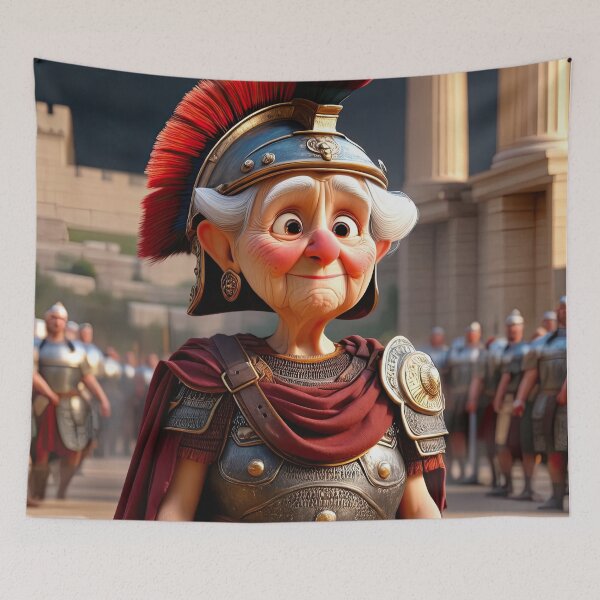 Item preview, Old Fart as a Roman Centurion designed and sold by Colin Bentham.