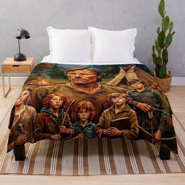 Item preview, Captain Fantastic Wilderness Family Fine Art Tribute designed and sold by Art's Diner.