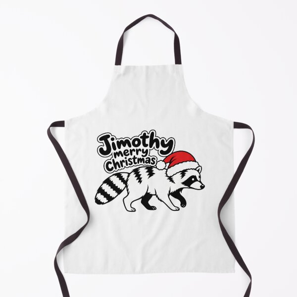 Item preview, Jimothy Merry Christmas Raccoon Santa designed and sold by ViolettaGlass.