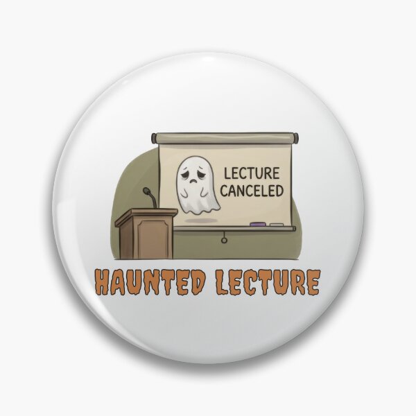 Item preview, Haunted Lecture Ghost designed and sold by ChernotytskaArt.