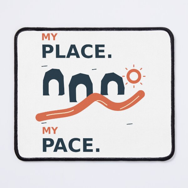 Item preview, NDIS My Place My Pace | Disability Inclusion Art designed and sold by Witcrafters.