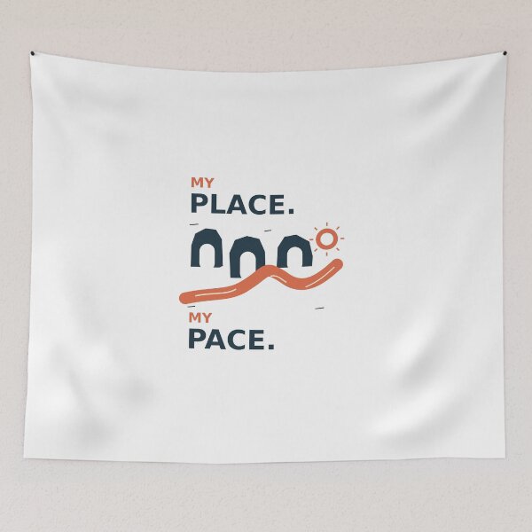 Item preview, NDIS My Place My Pace | Disability Inclusion Art designed and sold by Witcrafters.