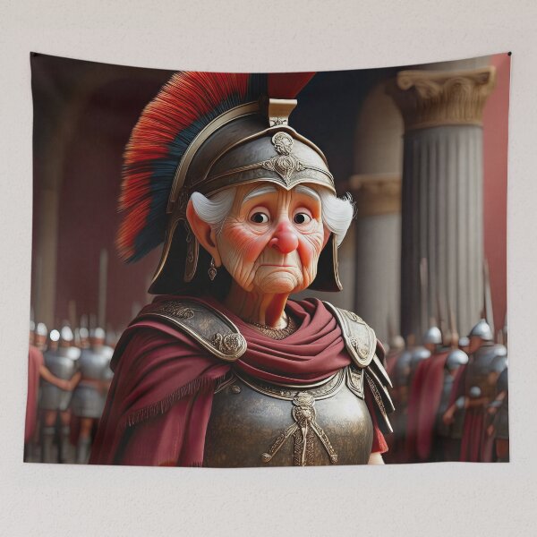 Item preview, Old Fart as a Roman Centurion designed and sold by Colin Bentham.