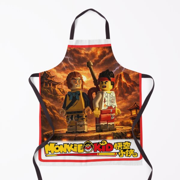 Item preview, Monkie Kid Brick Created Superstar Kid's show Cartoon LARGE Design designed and sold by barefootmk.