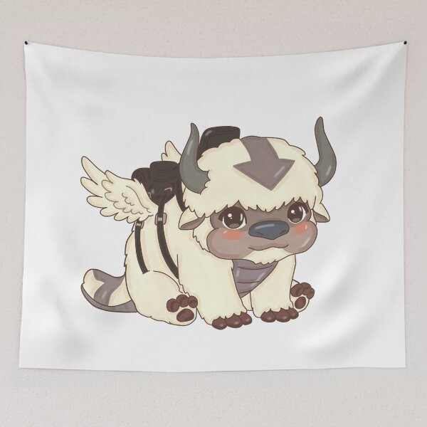 Item preview, Cute Fluffy Winged Fantasy Creature – Kawaii Flying Animal designed and sold by Kanikawaii.