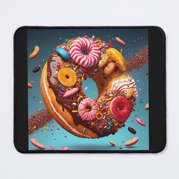 Item preview, Cartoon Donut designed and sold by ARTDOSEMAKER ⭐⭐⭐⭐⭐.
