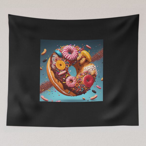 Item preview, Cartoon Donut designed and sold by ARTDOSEMAKER  ⭐⭐⭐⭐⭐.