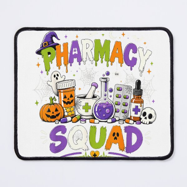 Item preview, Pharmacy Squad Spooky Halloween Pharmacist Costume T-Shirt designed and sold by Fester's Designs.
