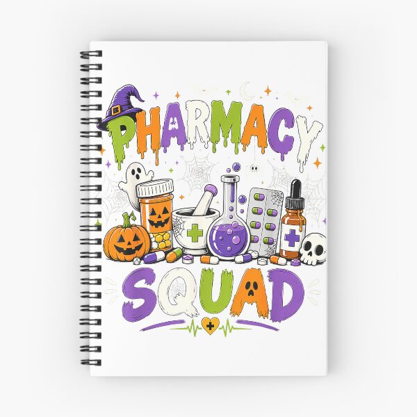 Item preview, Pharmacy Squad Spooky Halloween Pharmacist Costume T-Shirt designed and sold by Fester's Designs.