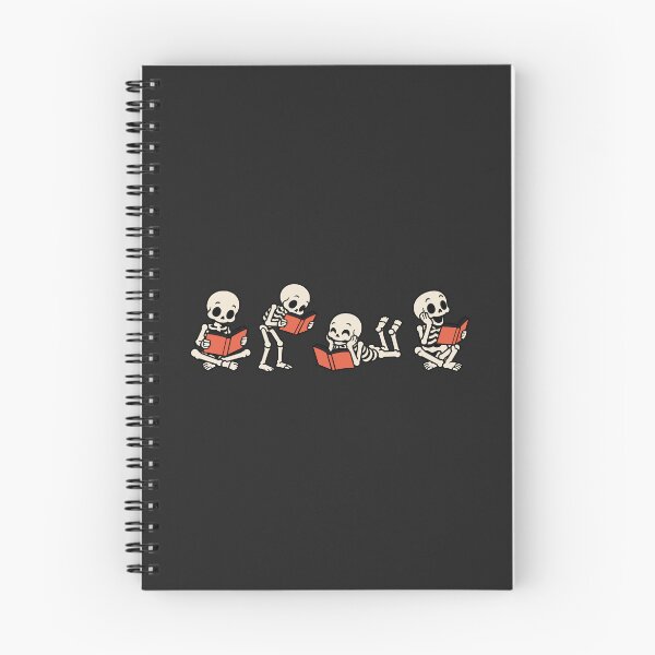 Item preview, Bookish Skeletons Reading Books Halloween designed and sold by MavtM.