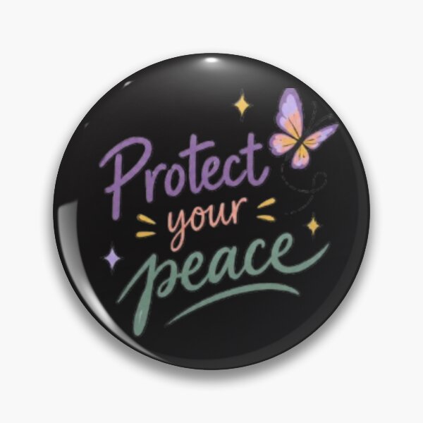 Item preview, Protect Your Peace Minimalist Butterfly Quote T-Shirt Design designed and sold by EdgeSphere.