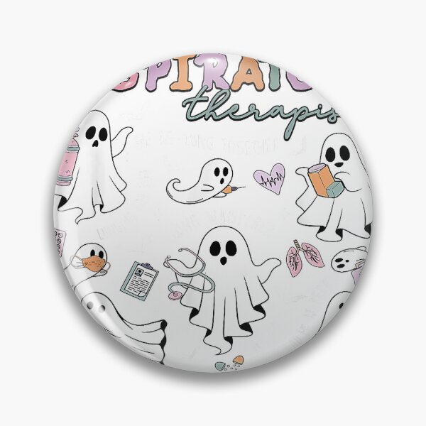 Item preview, Respiratory Therapist Ghost Spooky Halloween Lung Squad RT T-Shirt designed and sold by RoReshop.