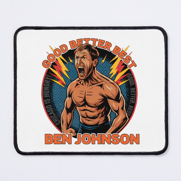 Item preview, Ben Johnson Good Better Best Chicago Football designed and sold by casey-joyner.
