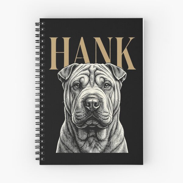 Item preview, Hank Shar-Pei Dog Sketch for Chinese Shar-Pei Pup Parents and Wrinkly Dog Lovers designed and sold by raedattia.