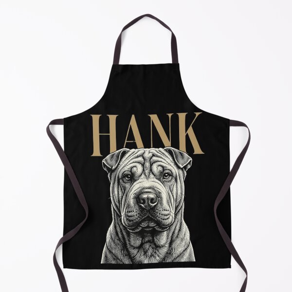 Item preview, Hank Shar-Pei Dog Sketch for Chinese Shar-Pei Pup Parents and Wrinkly Dog Lovers designed and sold by raedattia.