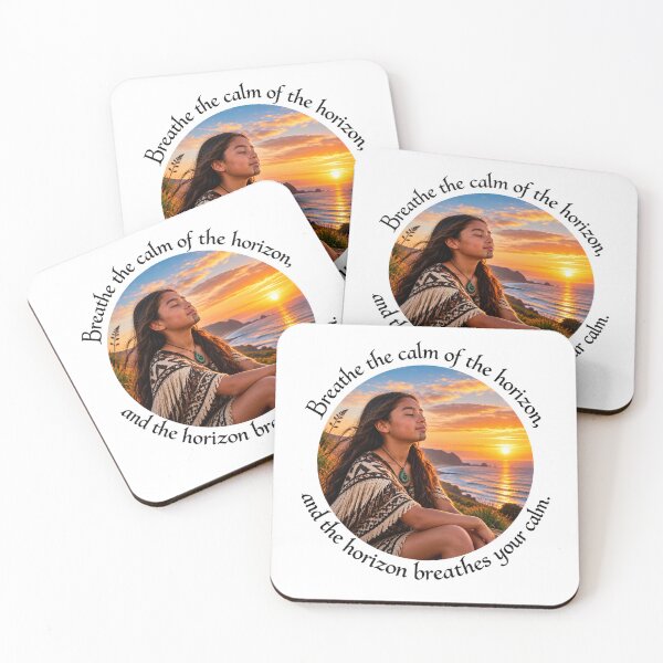 Item preview, Tahiti Peace Proverb - Breathe the calm of the horizon | Pacific Art designed and sold by ShakaLife.org.
