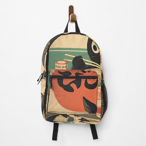 Item preview, Kawaii Kuro Neko Ramen Run Relaxed  designed and sold by ARTDOSEMAKER  ⭐⭐⭐⭐⭐.