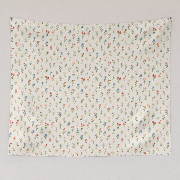 Item preview, Colorful Wildflower Pattern Floral Meadow Design designed and sold by Aelbrn.