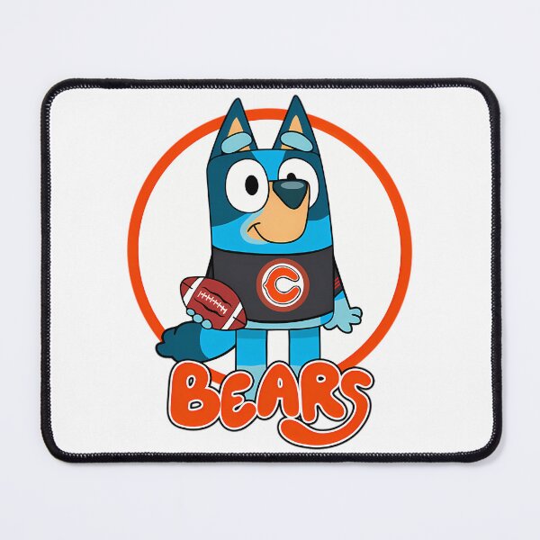 Item preview, Blueys Chicago Bears Football designed and sold by casey-joyner.