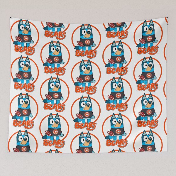 Item preview, Blueys Chicago Bears Football designed and sold by casey-joyner.